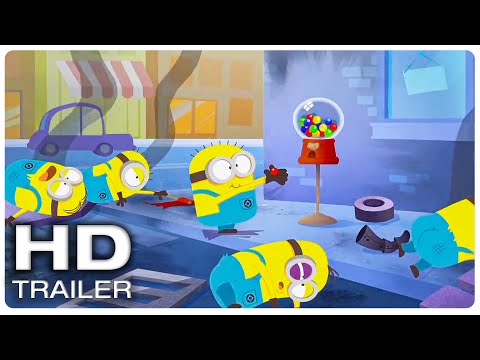 Movie Trailer : SATURDAY MORNING MINIONS Episode 24 "Gumball Machine" (NEW 2021) Animated Series HD