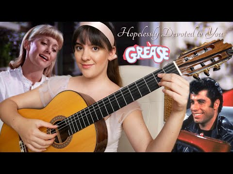 Hopelessly Devoted to You de Olivia Newton-John GREASE para guitarra y voz