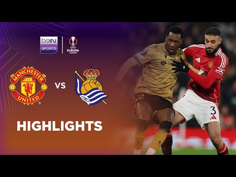 Manchester United 4-1 Real Sociedad | Europa League 24/25 Match Highlights