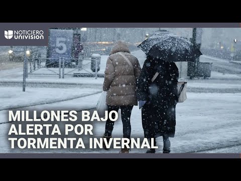 Nuevas tormentas invernales amenazan varias zonas de EEUU: dónde y cuándo se espera su impacto