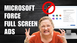 Microsoft Force Full Screen Ads