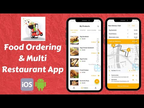 How to Make Food Ordering & Multi Restaurant App | Food Delivery App | Restaurant POS App