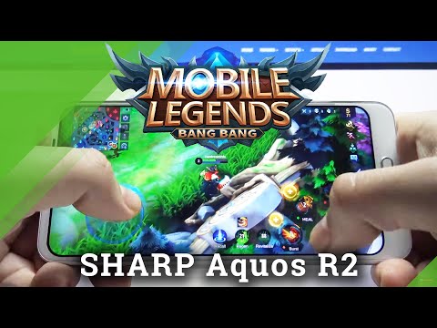 (ENGLISH) How to Play Mobile Legends on SHARP Aquos R2  – Gameplay Test