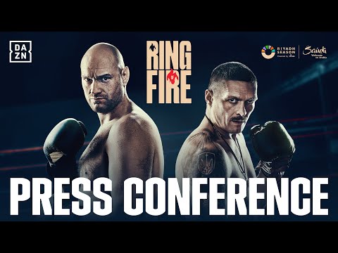 Tyson fury vs. Oleksandr usyk press conference livestream (riyadh season)