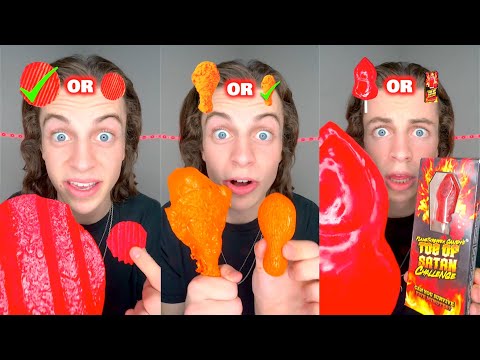 Luke Did That Insane Spice Challenges & Monster Mukbangs You Can`t Miss