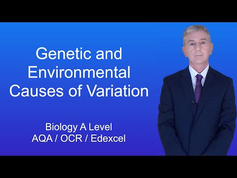 A Level Biology Revision “Genetic and Environmental Causes of Variation”