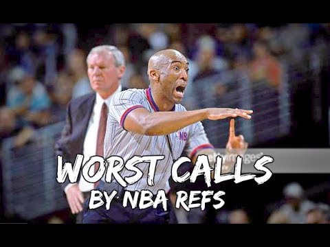 WORST Calls by NBA REFEREES