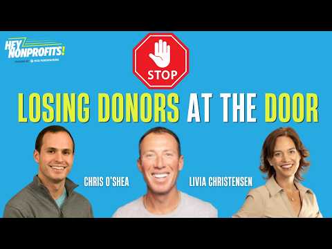 Why Your Check-In Line Is Costing You Donors | Chris O'Shea & Livia Christensen