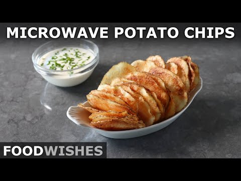 How to Make Potato Chips in a Microwave - The Best Chips You'll Ever Taste - Food Wishes