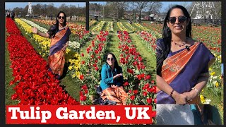 லண்டன் பூந்தோட்டம் | Tulip farm London UK Tamil vlog | Anitha Anand