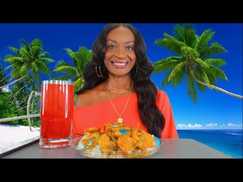 Eating The BEST Homemade Trinidadian Pepper Shrimp! Lets Talk About The Diddy NOT GUILTY Verdict