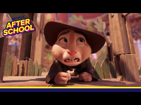 Obstacles, of Course | Chickenhare and the Hamster of Darkness | Netflix After School