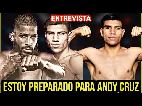 Dejaré TODO EN EL RING voy A VENCER a Andy Cruz | Omar Salcido, Entrevista