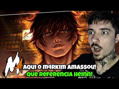 (SLC QUE MUSICA!) REAGINDO ao M4rkim - Sangue Hanma (Baki) | REACT // NaiReact