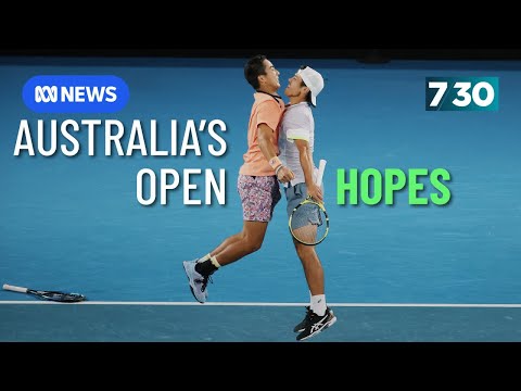 Meet the Aussie hopefuls at this year's Australian Open | 7.30