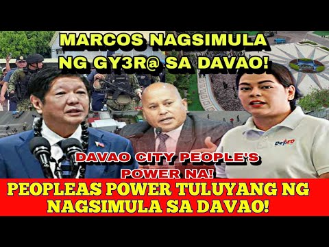 PEOPLES POWER TULUYAN NG NAGSIMULA SA DAVAO CITY! TORRE INANGKIN ANG KJC?!