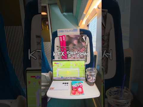 KTX에서 나만의 특실 만드는법🚄