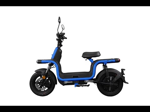 Benzina Zero - Duo+ 2.7kw 40mph Electric Delivery Moped Ride-Review - 4k - GreenMopeds.com