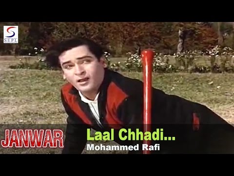 Laal Chhadi Maidan Khadi - Mohammed Rafi @ Janwar - Shammi Kapoor, Rajshree