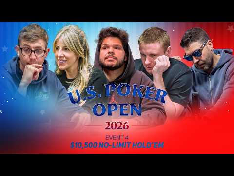 New Video from PokerGO: Kristen Foxen & Jeremy Ausmus Chase $198,000 Prize at U.S. Poker Open!