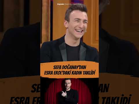 Sefa Doğanay'dan Esra Erol'daki bir kadının taklidi #esraerol #sefadoğanay