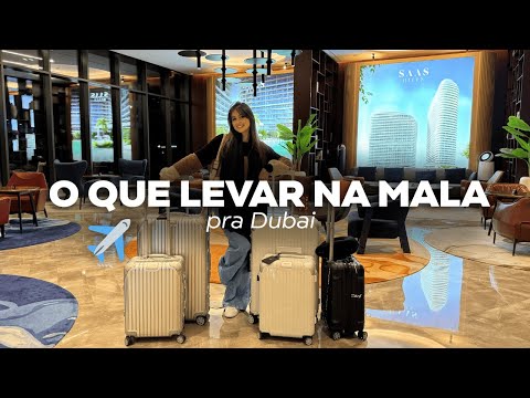 5 Coisas que VOCÊ PRECISA levar na mala pra Dubai!