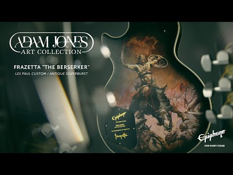 Adam Jones Les Paul Custom Art Collection: Frazetta “The Berserker”