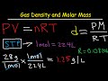 Gas Laws and Molar Mass Concepts