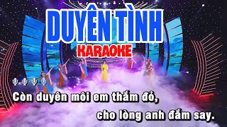 Duyên Tình Karaoke Tone Nữ - Nhạc Karaoke Chuẩn Beat Dễ Hát | Hương Ly Sao Mai