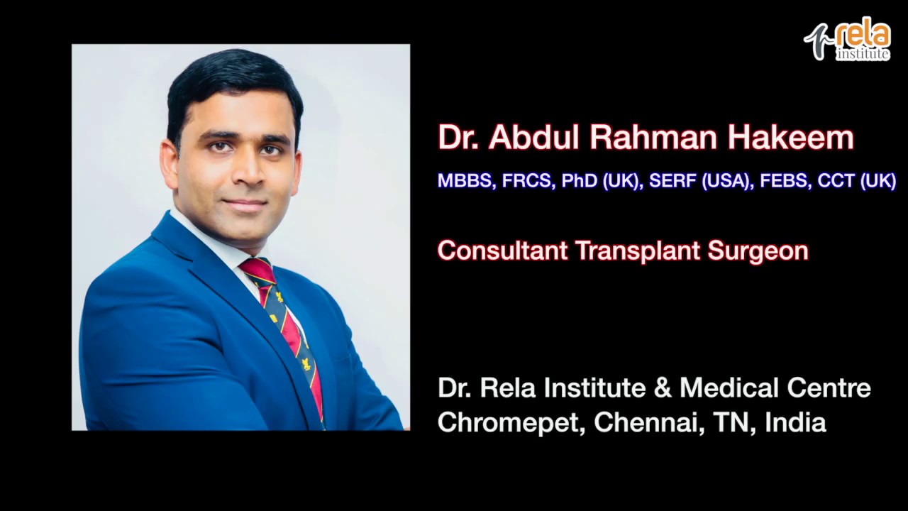 Dr. Abdul Rahman Hakeem | Talks About Life After Pancreas Transplant And Long-term Outcomes