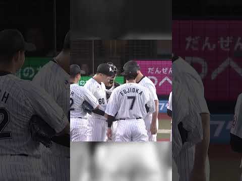 【吉井監督 最後の投手交代】横山投手 今季50登板達成 #chibalotte