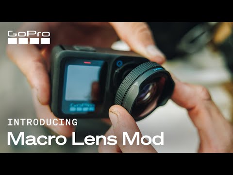 See How to Use Macro Lens Mod for HERO13 Black