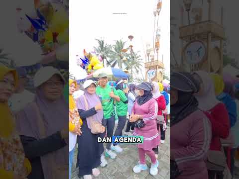 Suasana pelaksanaan Raksa Budaya Santun di Kecamatan Bungursari,