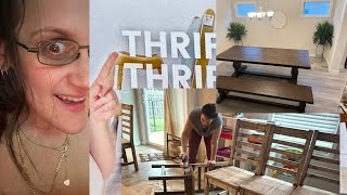 DIY Furniture wood stain up cycling budget restoration project- from trash to treasure @AmandaDidArt