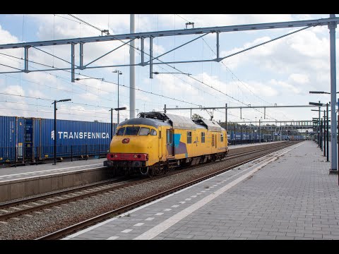 Treinen in Lage Zwaluwe 18-09-2023
