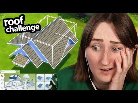 building in the sims starting from the ROOF?!