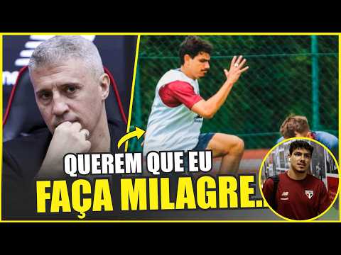 OLHA PORQUE MOREIRA VOLTOU PRO SÃO PAULO E COMO A DIRETORIA ESPERA QUE CRESPO FAÇA ELE JOGAR
