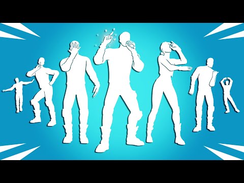 Most Amazing Icon Series and TikTok Emotes in Fortnite