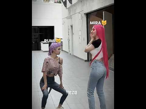 k-pop Demon hunters x no roots ๐คฃ๐คช#kpop #kpopdemonhunters #huntrix #shorts