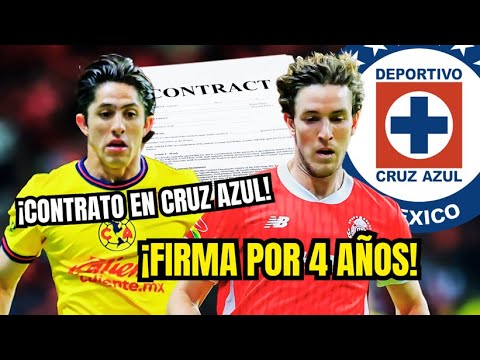 MARCEL RUIZ FIRMA CONTRATO CON EL CRUZ AZUL POR 3 AÑOS DESPUES DE LA GOLEADA ES EL FICHAJE HISTORICO
