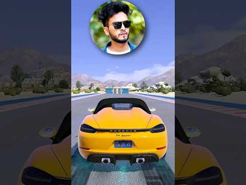 ??Big Youtubers Super Car Jumping Test #gta5 #elvishyadav #mrindianhacker #souravjoshivlogs #shorts