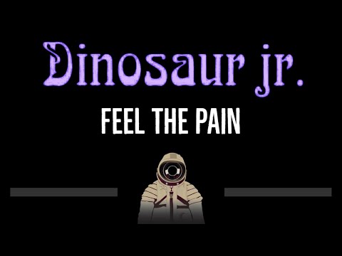 Dinosaur Jr • Feel the Pain (CC) 🎤 [Karaoke] [Instrumental Lyrics]