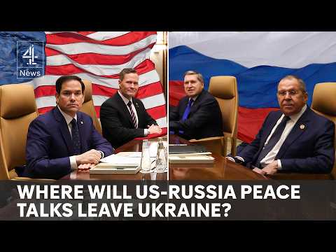 Ukraine war: US and Russia begin peace talks without Ukraine