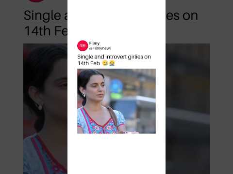 Single people 14 Feb ko ghar pe raho kahi love story ka side character na ban jao! ๐ #valentinesday