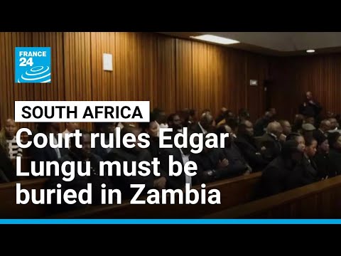 YouTube video thumbnail: South African Court Rules Edgar Lungu Must be Buried in Zambia