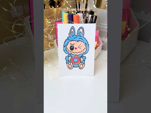 Simple Art Hack for Beginners for Drawing Labubu #shorts #labubu