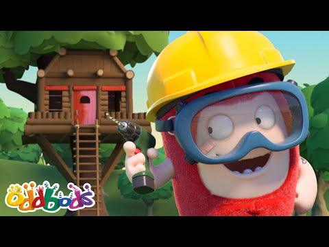 Tempestade na Casa da Árvore! 🌳 | Oddbods Brasil | Desenhos Animados Engraçados em Português