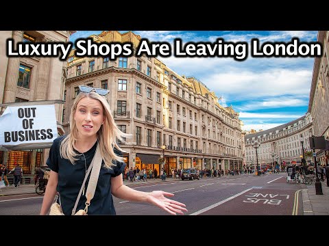 Luxury Shops Are CLOSING DOWN In London! But Why?!