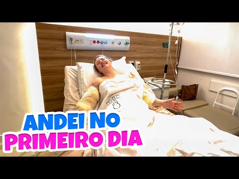 PRIMEIRO DIA APÓS MINHA CIRURGIA PLÁSTICA! 😱