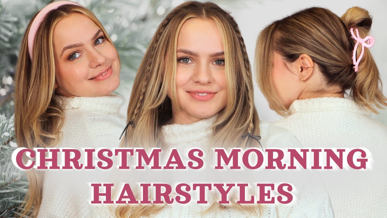 Christmas Morning Hairstyles 2023! She's back! - KayleyMelissa